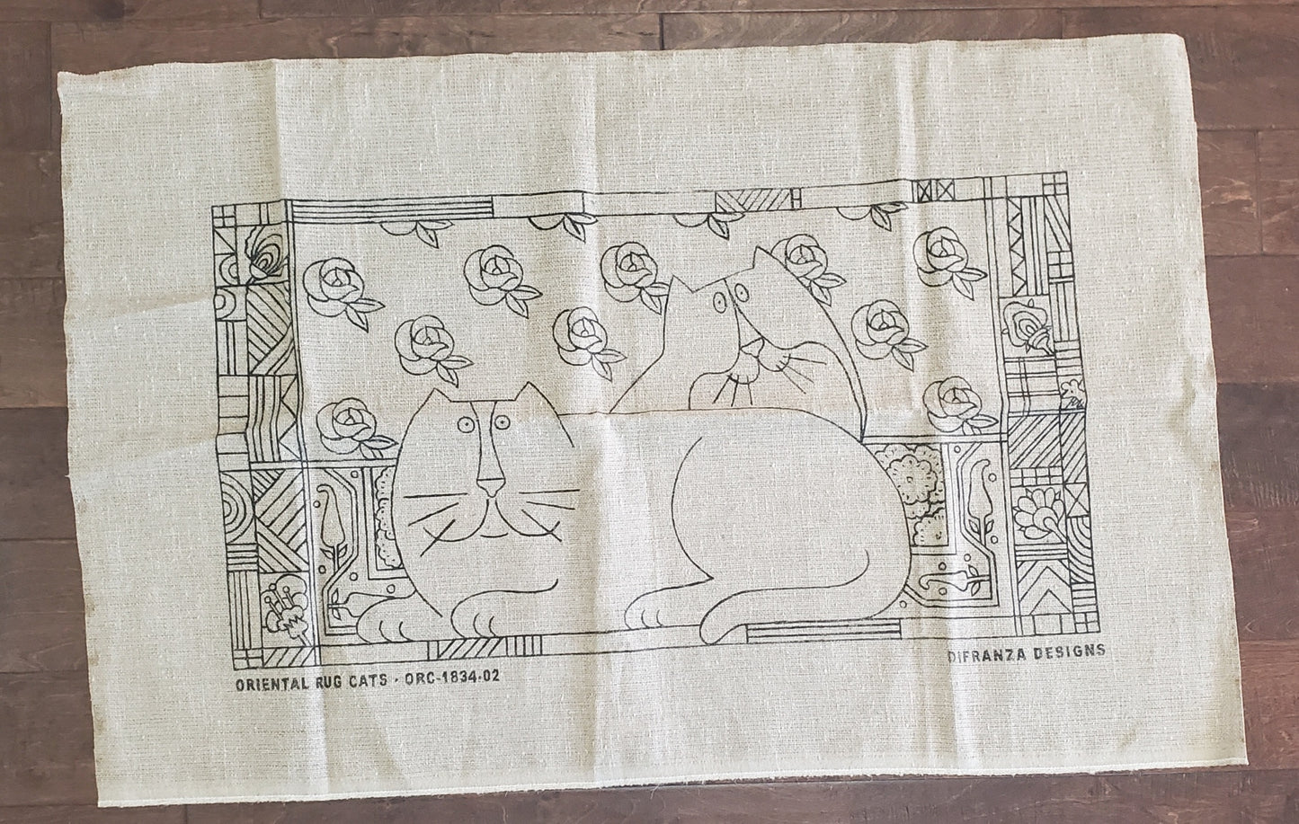 Oriental Rug Cats - ORC - 1834-02