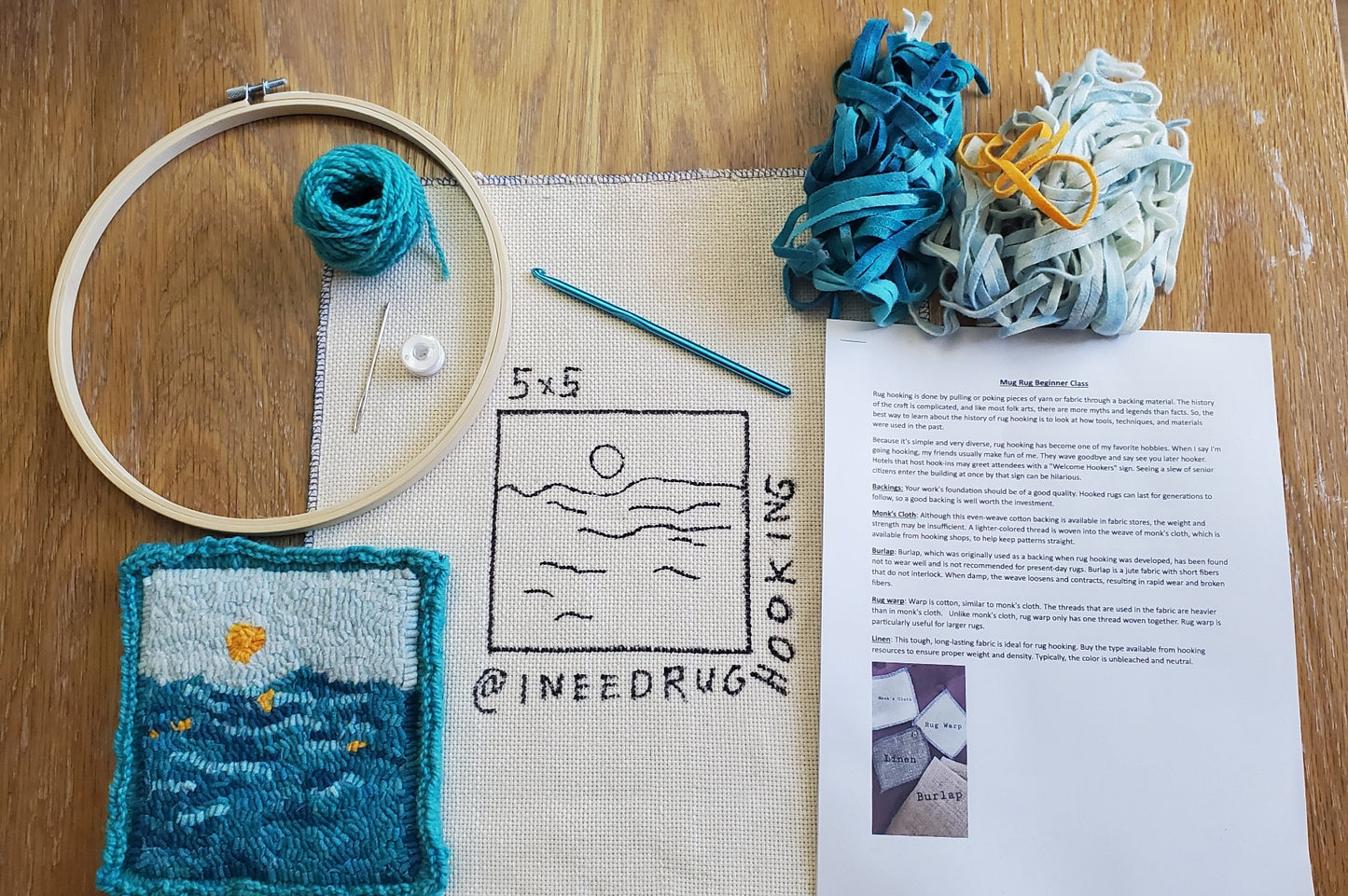 Mug Rug Kit